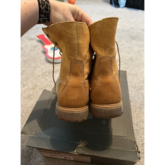 Women's Timberland AUTHENTICS WATERPROOF FOLD-DOWN Boots, TB08329R231 8.5 - Picture 6 of 8